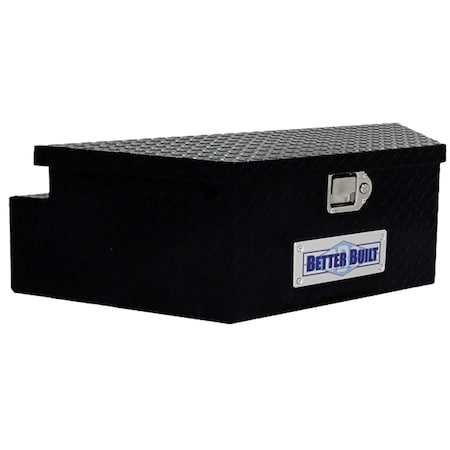 Better Built UTILITY TRAILER TONGUE TOOL BOX, BLACK, WIDE, V SHAPED 39INX16.5INX12I 66212321